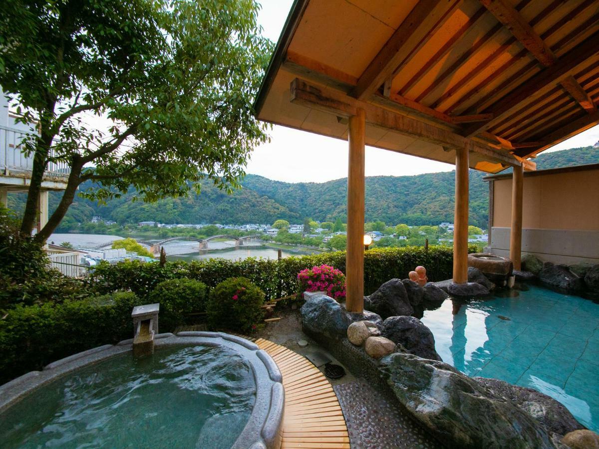 Iwakuni Kokusai Kanko Hotel Exterior foto